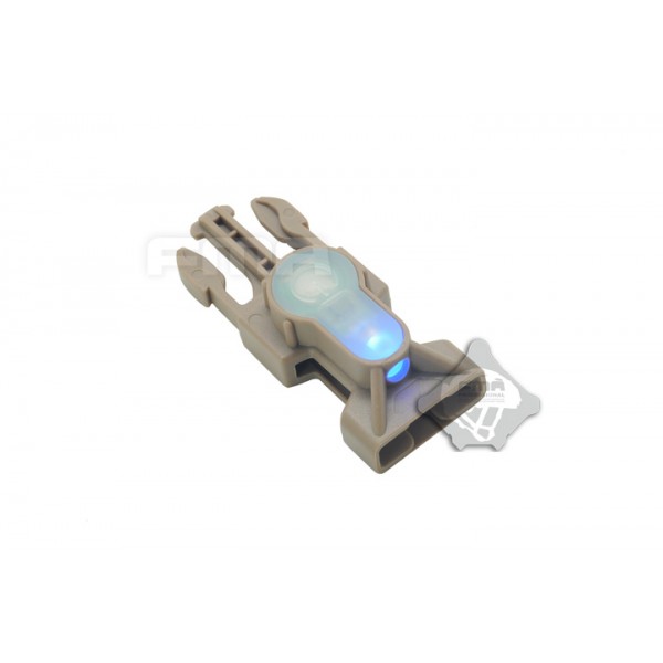 FMA Side Release Buckle Strobe Light ( DE BLUE )